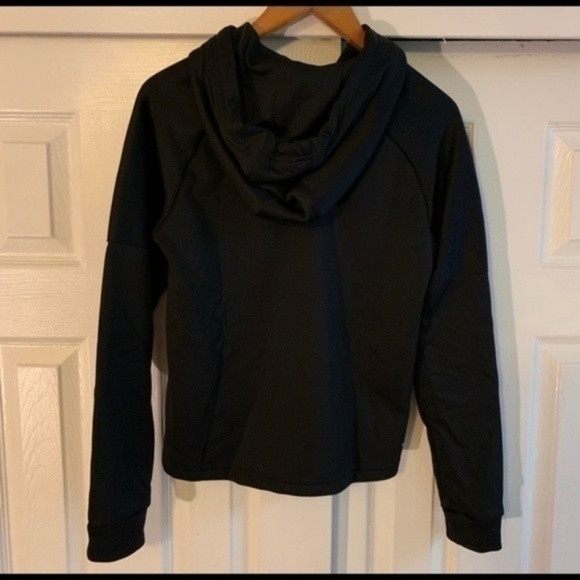 Adidas Black and white Logo Hoodie Size Small - Picture 8 of 9